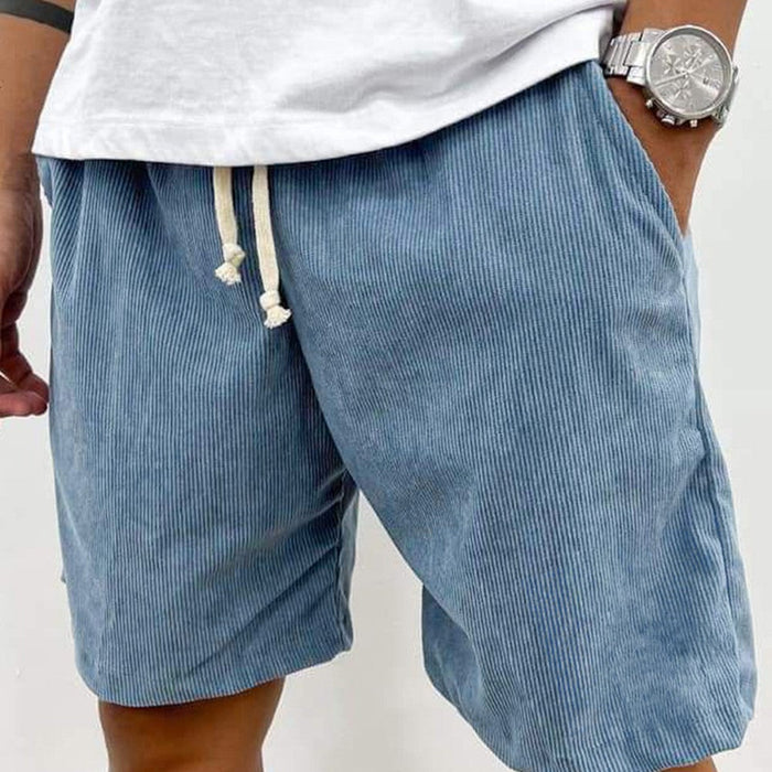 Soft Ribbed Corduroy Shorts