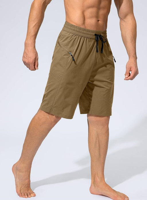 Zipper Pockets Beach Shorts